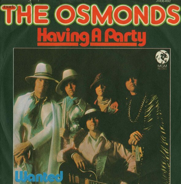The Osmond - Having A Party / Wanted [7 Vinyl Single] | MGM Records | VG/VG