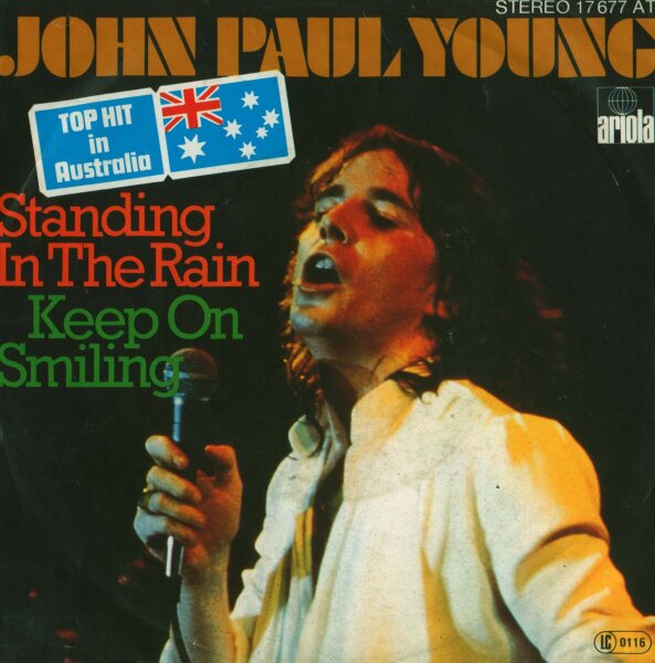 John Paul Young - Standing In The Rain / Keep On Smiling [7 Vinyl Single] | Ariola | VG/VG