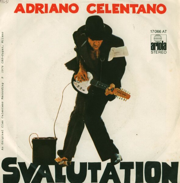 Adriano Celetano - Svalutation / La Barca [7 Vinyl Single] | Ariola | VG/VG