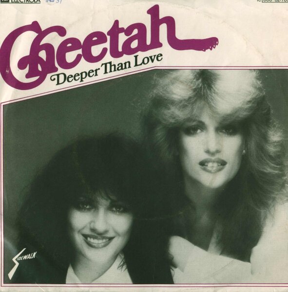 Cheetah - Deeper Than Love [7 Vinyl Single] | Electrola | VG+/VG