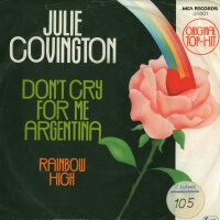 Julie Covington - Dont Cry For Me Argentina / Rainbow...
