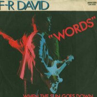 F-R David - Words / When The Sun Goes Down [7 Vinyl...
