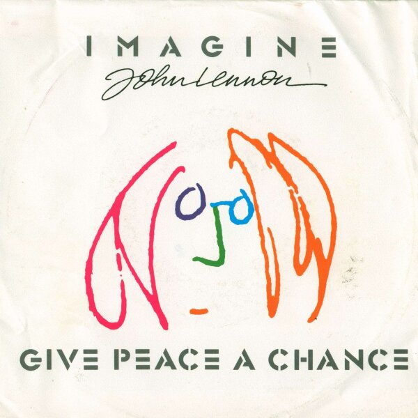 John Lennon - Imagine / Give Peace A Chance [7 Vinyl Single] | EMI | VG/VG