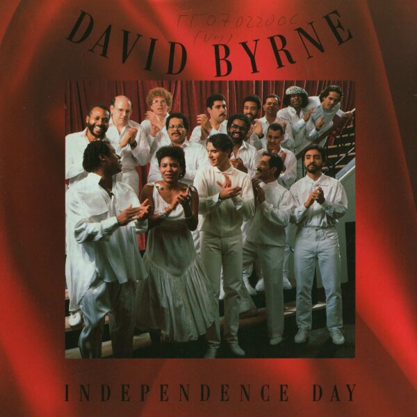 David Byrne - Independence Day [7 Vinyl Single] | Sire | Promo Exemplar mit Info-Beilage | NM/VG+