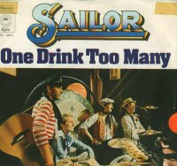 Sailor - One Drink Too Many [7 Vinyl Single] | Epic | VG/VG