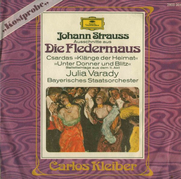 Johann Strauss - Die Flederaus [7 Vinyl Single] | Deutsche Grammophon | NM/VG+