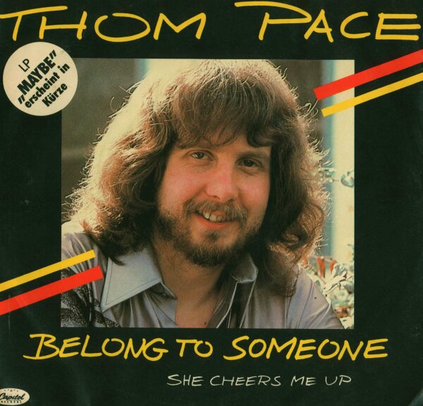 Thom Pace - Belong To Someone / She Cheers Me Up [7 Vinyl Single] | EMI | EX/VG+