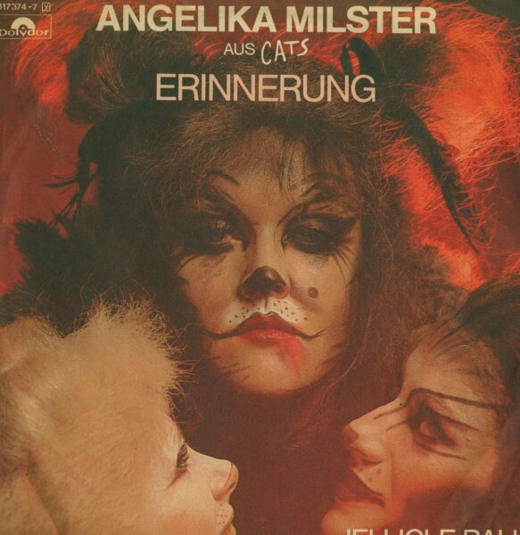 Angelika Milster - Erinnerung / Jellicle Ball [7 Vinyl Single] | Polydor | VG/VG+