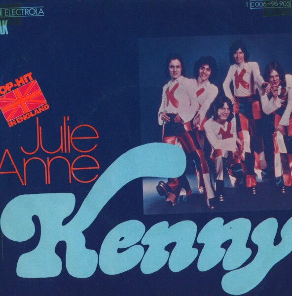Kenny - Julie Anne / Dancin Feet [7 Vinyl Single] | EMI Electrola | Germany, 1975 | VG+/VG