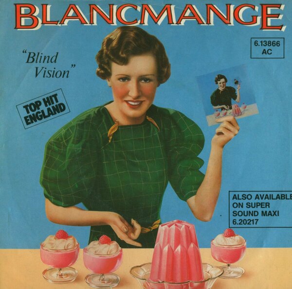 Blancmange - Blind Vision / Heaven Knows Where Heaven Is [7 Vinyl Single] | London Records | VG/VG