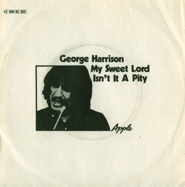 George Harrison - My Sweet Lord Isnt It A Pity [7 Vinyl Single] | Apple Records | EX/VG
