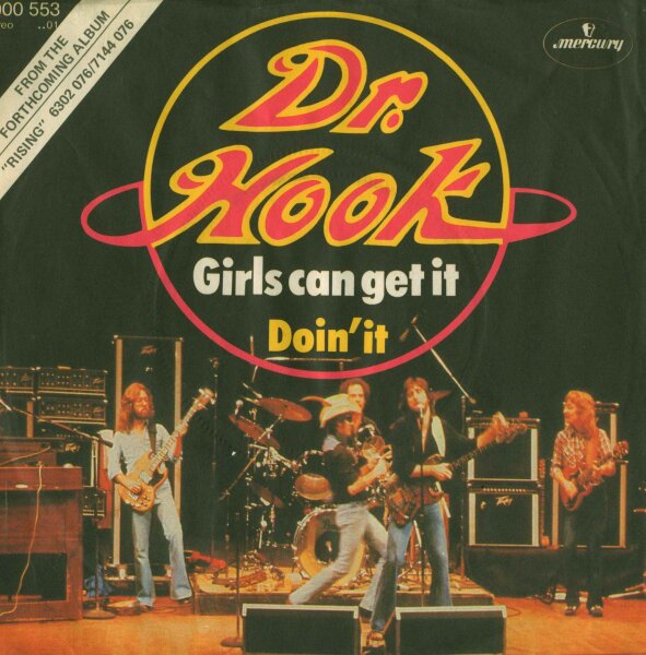 Dr. Hook - Girls Can Get It / Doin It [7 Vinyl Single] | Mercury | VG/VG