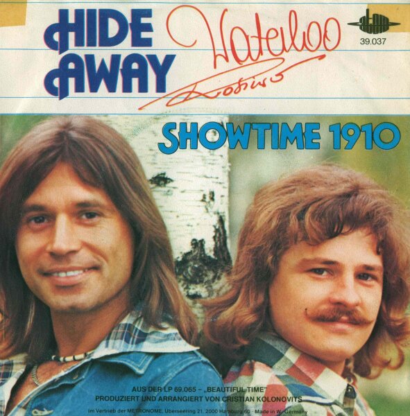 Waterloo & Robinson - Hide Away / Showtime 1910 [7 Vinyl Single] | Atom | EX/VG+