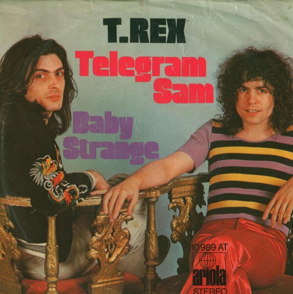 T.Rex - Telegram Sam / Baby Strange [7 Vinyl Single] | Ariola | VG/VG