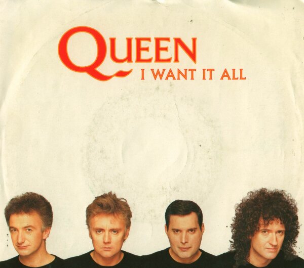 Queen - I Want It All / Hang On In There [7 Vinyl Single] | Parlophone | EX/VG