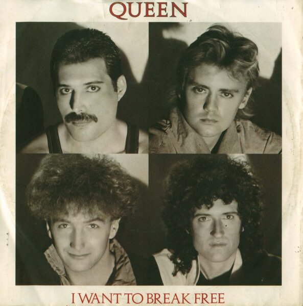 Queen - I Want To Break Free / Machines (Or Back To Humans) [7 Vinyl Single] | EMI | EX/VG