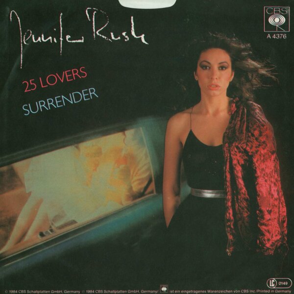 Jennifer Rush - 25 Lovers / Surrender [7 Vinyl Single] | CBS | NM/EX
