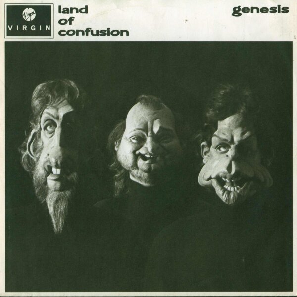 Genesis - Land Of Confusion / Feeding The Fire [7 Vinyl Single] | Virgin | VG+/EX