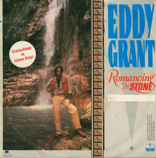 Eddy Grant - Romancing The Stone / My Turn To Love You [7 Vinyl Single] | ICE | Red Colored Vinyl | VG+/VG