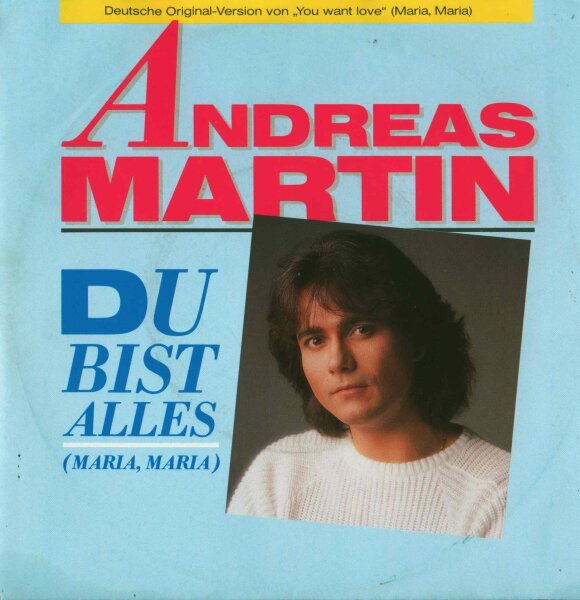 Andreas Martin - Du bist alles / Nachtblind [7 Vinyl Single] | EMI | VG+/VG+