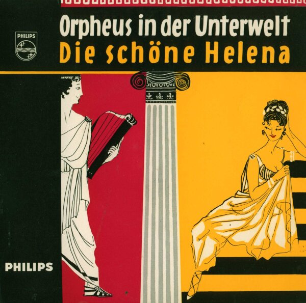 Jacques Offenbach - Orpheus in der Unterwelt / Die schöne Helena [7 Vinyl Single] | Philips | G/VG+