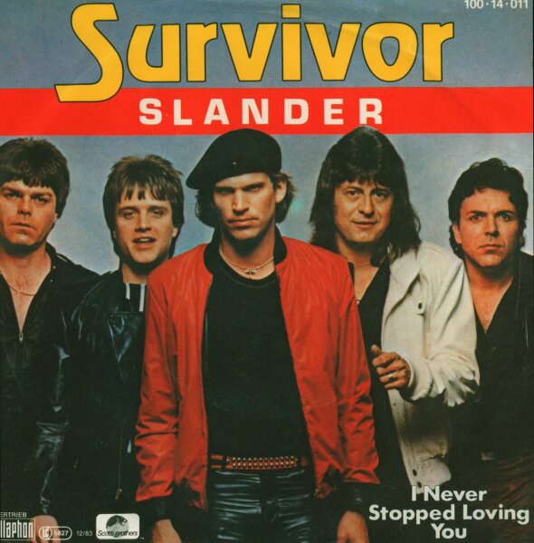Survivor - Slander / I Never Stopped Loving You [7 Vinyl Single] | Bellaphon | EX/EX
