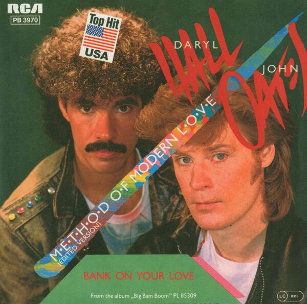 Daryl Hall, Janna Allen - Method Of Modern Love [7 Vinyl Single] | RCA | EX/EX