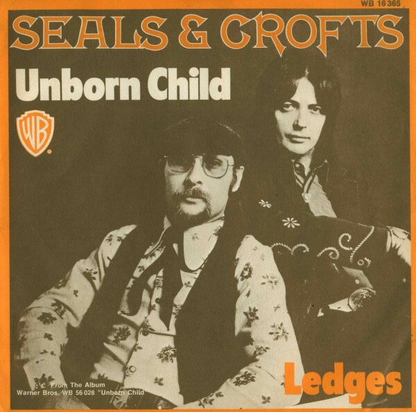 Seals & Grofts - Unborn Child / Ledges [7 Vinyl Single] | Warner Bros. Records | Promo Exemplar mit Info-Beilage | VG+/VG+