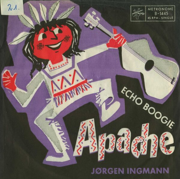Jörgen Ingmann - Apache / Echo Boogie [7 Vinyl Single] | Metronome | VG/VG