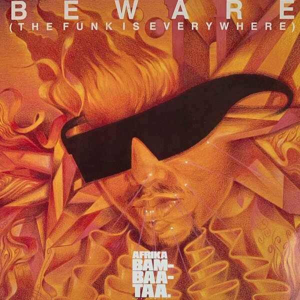 Afrika Bambaataa - Beware (The Funk Is Everywhere) [LP] | Warner Music Group - 253 092-1 | Germany, 1986 | NM/EX