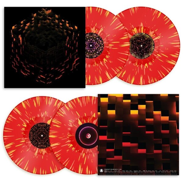 C418 - Minecraft Volume Beta [Vinyl LP] | Ghostly International | USA & Europe, 2020 | Fire Splatter Colored Vinyl | NEU