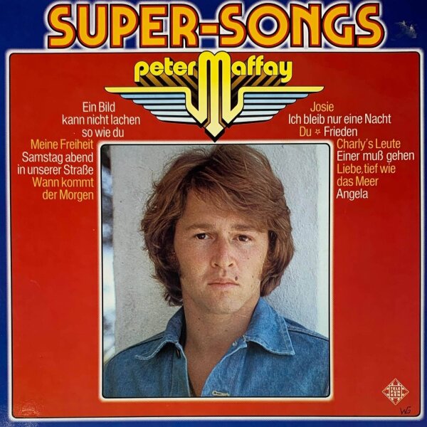 Peter Maffay - Super-Songs [LP] | Telefunken - 6.22534 | Germany, 1976 | EX/EX