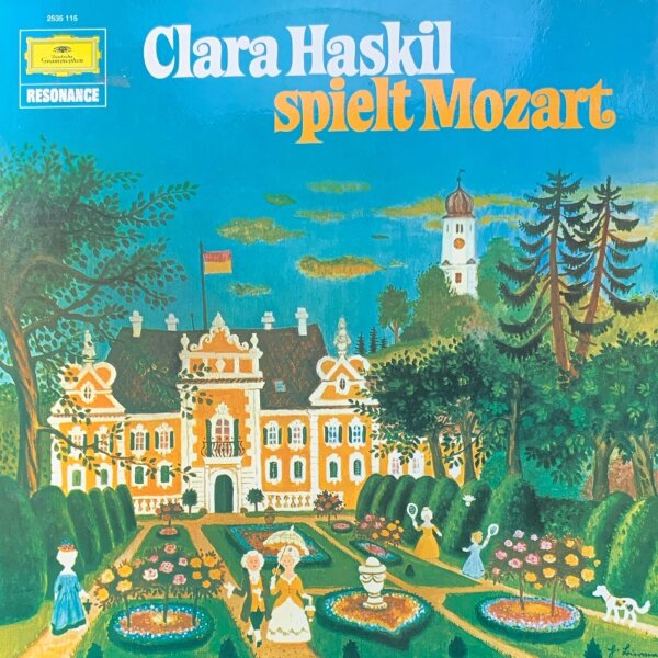Clara Haskil - Clara Haskil spielt Mozart [LP] | Deutsche Grammophon - 2535 115 | Germany | NM/VG+