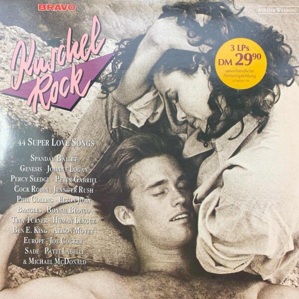 Various - Kuschelrock [LP] | CBS - 460491 1 | Europe, 1987 | NM/EX