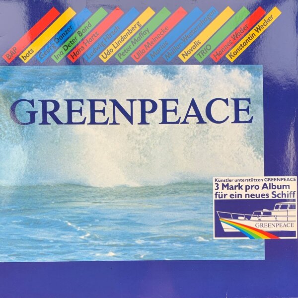 Various - Greenpeace [LP] | Mercury - 818 390-1 Q | Germany, 1984 | NM/NM