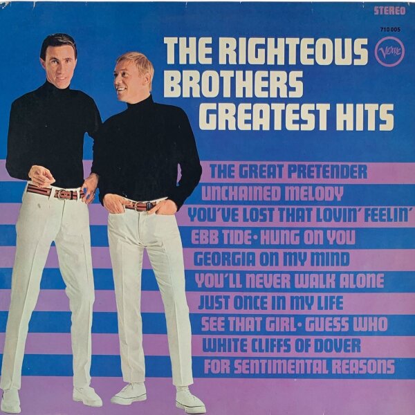 The Righteous Brothers - Greatest Hits [LP] | Verve - 710 005 | Germany, 1967 | NM/VG