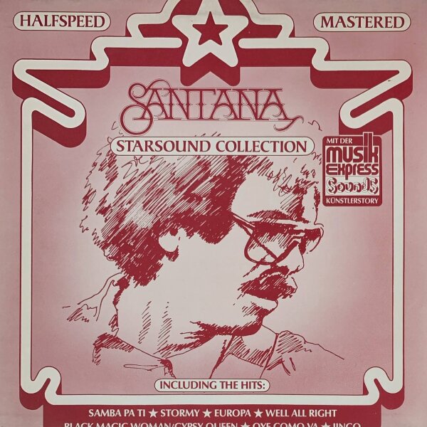 Santana - Starsound Collection [LP] | Memory Records - 296 950 | Germany, 1983 | EX/EX