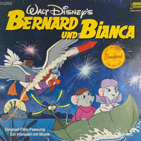 Various - Walt Disneys Bernard Und Bianca [LP] | Disneyland - STMA 9709 | Germany, 1977 | G/G