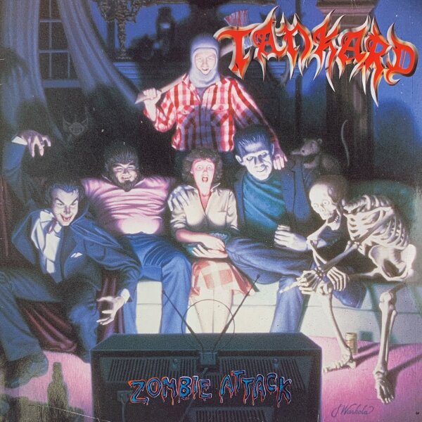 Tankard - Zombie Attack [LP] | Noise International - N 0046 | Germany, 1986 | EX/VG