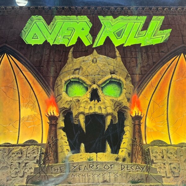 Overkill - The Years Of Decay [LP] | Atlantic - 782 045-1 | Europe, 1989 | NM/NM