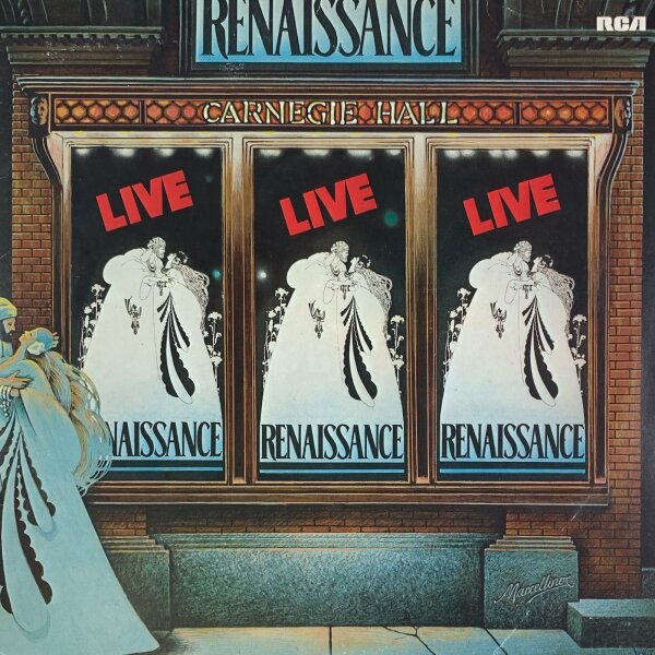 Renaissance - Live At Carnegie Hall [LP] | RCA International - 26.28146 | Germany, 1976 | NM/VG+