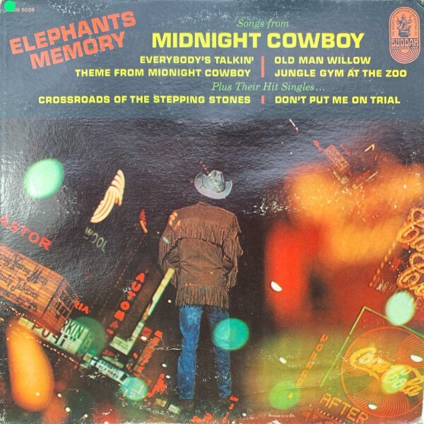 Midnight Cowboy - Elephants Memory [LP] | Buddah Records - BDS 5038 | USA, 1969 | VG+/G