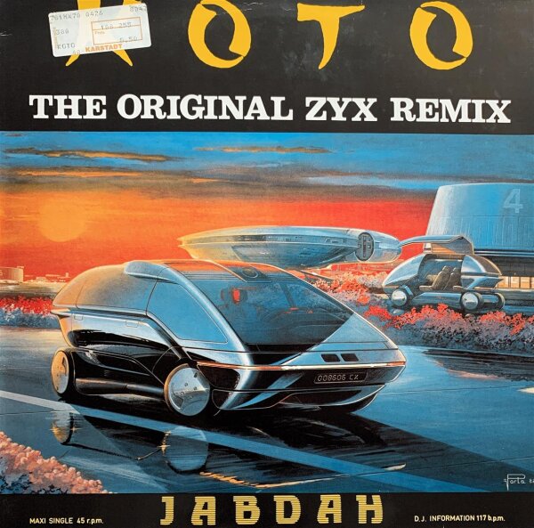 Koto - Jabdah (The Original ZYX Remix) [12 Maxi] | Memory Records - MEMIX 8047 | Germany, 1986 | NM/EX