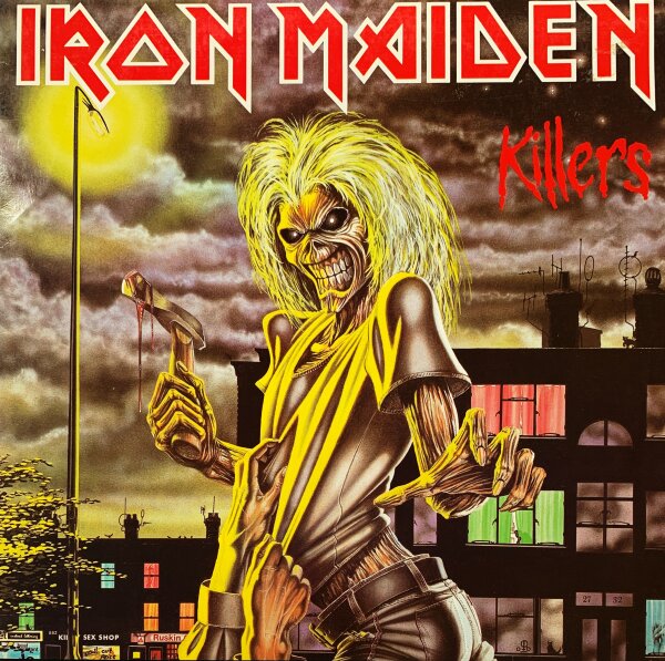 Iron Maiden - Killers [LP] | EMI Electrola - 1C 064-07 450 | Germany, 1981 | EX/EX
