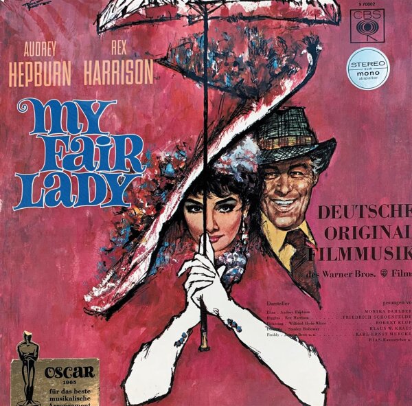 Various - My Fair Lady ∙ Deutscher Original Soundtrack [LP] | CBS - S 70002 | Germany, 1970s | NM/VG