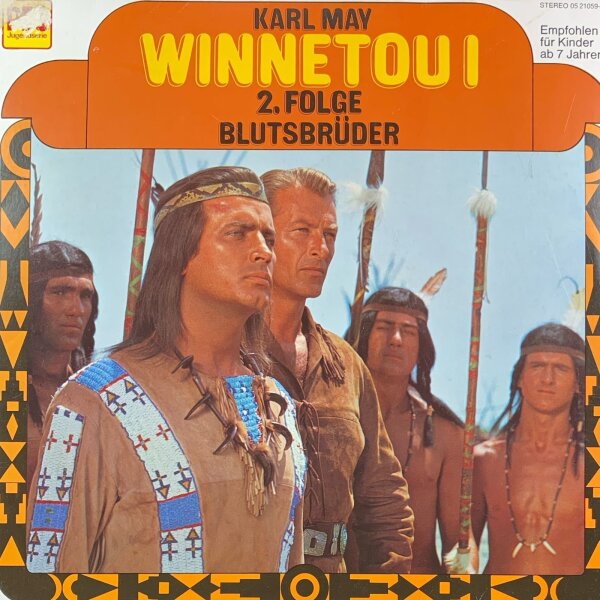 Karl May - Winnetou I 2. Folge Blutsbrüder [LP] |  -  | Germany | EX/VG