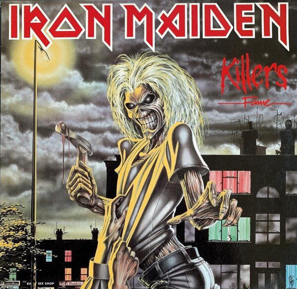 Iron Maiden - Killers [LP] | EMI - 1C 038-15 7593 1 | Europe, 1985 | EX/EX