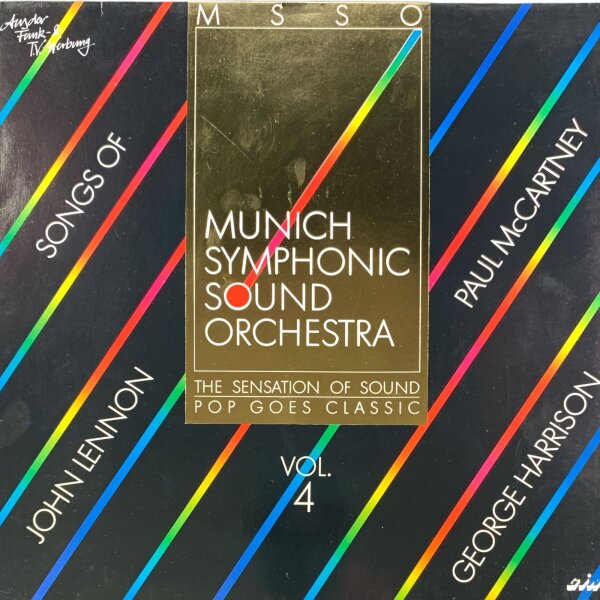 Munich Symphonic Sound Orchestra - The Sensation Of Sound - Pop Goes Classic Vol.2 [LP] | PolyStar - 847 313-1 | Europe, 1990 | NM/EX