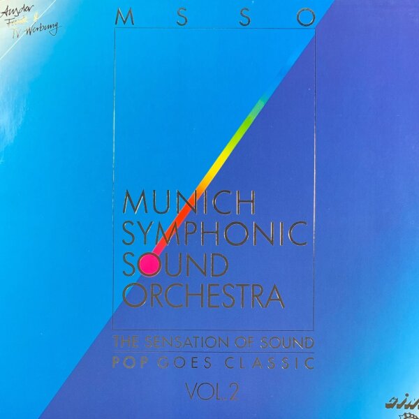Munich Symphonic Sound Orchestra - The Sensation Of Sound - Pop Goes Classic Vol.2 [LP] | PolyStar - 839 229-1 | Germany, 1989 | NM/EX