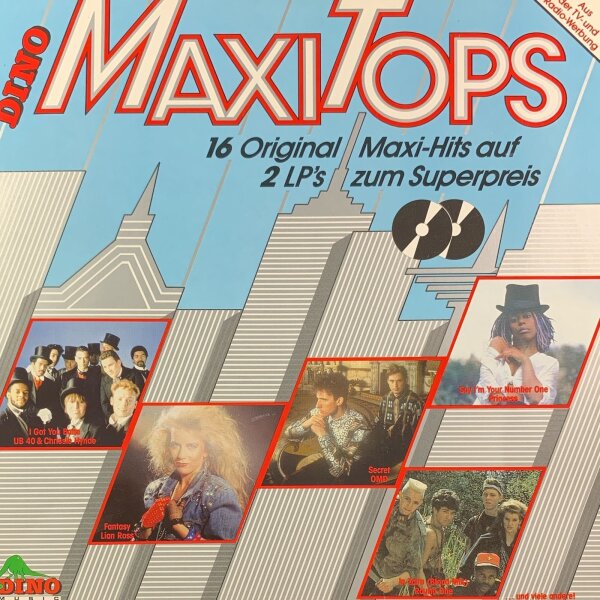 Various - Dino Maxi Tops [LP] | Dino Music - 1021 | Germany, 1985 | EX/EX